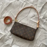 LV Monogram Canvas Pochette accessories bag